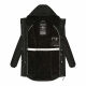 Navahoo Winterfunke Damen Winterjacke Schwarz Größe XXXL - Gr. 46