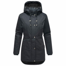Navahoo Winterfunke Damen Winterjacke Navy Größe XS - Gr. 34
