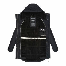 Navahoo Winterfunke Damen Winterjacke Navy Größe XS - Gr. 34