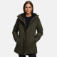 Navahoo Winterfunke Damen Winterjacke Olive Größe XXXL - Gr. 46