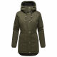 Navahoo Winterfunke Damen Winterjacke Olive Größe XXXL - Gr. 46