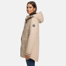 Navahoo Winterfunke Damen Winterjacke Beige Gr&ouml;&szlig;e S - Gr. 36
