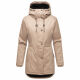 Navahoo Winterfunke Damen Winterjacke Beige Größe XL - Gr. 42