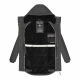 Navahoo Winterfunke Damen Winterjacke Anthrazit Größe M - Gr. 38