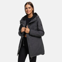 Navahoo Winterfunke Damen Winterjacke Anthrazit Größe XXL - Gr. 44