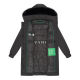 Navahoo Kaltwetterretter Damen Winterjacke Schwarz Größe XS - Gr. 34
