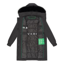 Navahoo Kaltwetterretter Damen Winterjacke Schwarz Größe M - Gr. 38