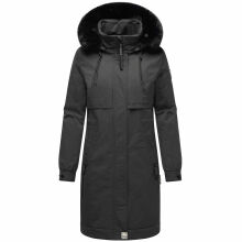 Navahoo Kaltwetterretter Damen Winterjacke Schwarz Größe XXL - Gr. 44