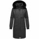 Navahoo Kaltwetterretter Damen Winterjacke Schwarz Größe XXL - Gr. 44