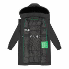 Navahoo Kaltwetterretter Damen Winterjacke Schwarz Größe XXXL - Gr. 46