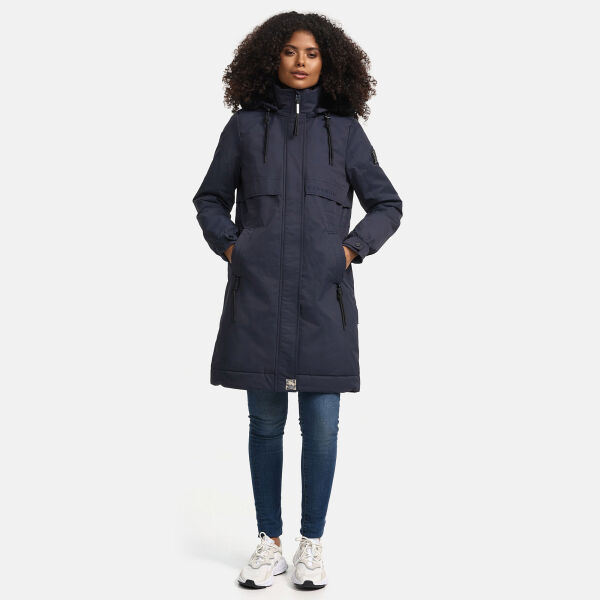 Navahoo Kaltwetterretter Damen Winterjacke Navy Größe XS - Gr. 34