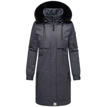 Navahoo Kaltwetterretter Damen Winterjacke Navy Größe XS - Gr. 34