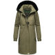 Navahoo Kaltwetterretter Damen Winterjacke Olive Forest Größe XS - Gr. 34