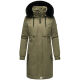 Navahoo Kaltwetterretter Damen Winterjacke Olive Forest Größe XS - Gr. 34