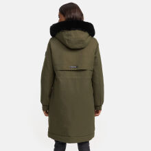 Navahoo Kaltwetterretter Damen Winterjacke Olive Forest Größe S - Gr. 36