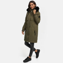 Navahoo Kaltwetterretter Damen Winterjacke Olive Forest Größe S - Gr. 36