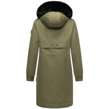 Navahoo Kaltwetterretter Damen Winterjacke Olive Forest Größe S - Gr. 36