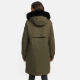 Navahoo Kaltwetterretter Damen Winterjacke Olive Forest Größe S - Gr. 36