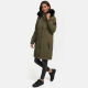 Navahoo Kaltwetterretter Damen Winterjacke Olive Forest Größe S - Gr. 36
