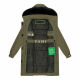 Navahoo Kaltwetterretter Damen Winterjacke Olive Forest Größe S - Gr. 36