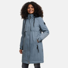 Navahoo Kaltwetterretter Damen Winterjacke Stormy Blue...