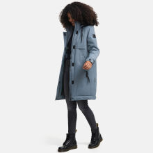 Navahoo Kaltwetterretter Damen Winterjacke Stormy Blue Gr&ouml;&szlig;e L - Gr. 40