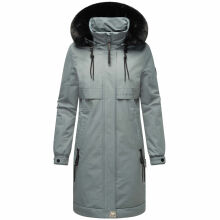 Navahoo Kaltwetterretter Damen Winterjacke Stormy Blue Größe XXXL - Gr. 46