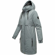 Navahoo Kaltwetterretter Damen Winterjacke Stormy Blue Größe XXXL - Gr. 46