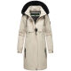 Navahoo Kaltwetterretter Damen Winterjacke Pearl Grey Größe XS - Gr. 34