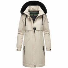 Navahoo Kaltwetterretter Damen Winterjacke Pearl Grey Größe S - Gr. 36