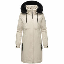 Navahoo Kaltwetterretter Damen Winterjacke Pearl Grey Größe S - Gr. 36