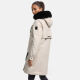 Navahoo Kaltwetterretter Damen Winterjacke Pearl Grey Größe S - Gr. 36