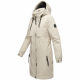 Navahoo Kaltwetterretter Damen Winterjacke Pearl Grey Größe S - Gr. 36