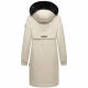 Navahoo Kaltwetterretter Damen Winterjacke Pearl Grey Größe S - Gr. 36