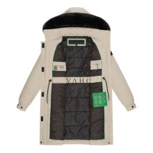 Navahoo Kaltwetterretter Damen Winterjacke Pearl Grey Gr&ouml;&szlig;e M - Gr. 38