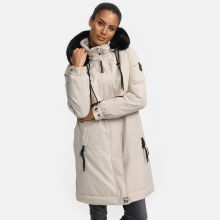 Navahoo Kaltwetterretter Damen Winterjacke Pearl Grey Gr&ouml;&szlig;e L - Gr. 40