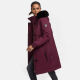 Navahoo Kaltwetterretter Damen Winterjacke Wine Größe XS - Gr. 34