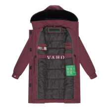Navahoo Kaltwetterretter Damen Winterjacke Wine Gr&ouml;&szlig;e XXL - Gr. 44