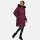 Navahoo Kaltwetterretter Damen Winterjacke Wine Gr&ouml;&szlig;e XXL - Gr. 44