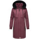 Navahoo Kaltwetterretter Damen Winterjacke Wine Gr&ouml;&szlig;e XXL - Gr. 44