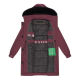 Navahoo Kaltwetterretter Damen Winterjacke Wine Gr&ouml;&szlig;e XXL - Gr. 44