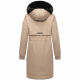 Navahoo Kaltwetterretter Damen Winterjacke Taupe Grey Größe XXXL - Gr. 46