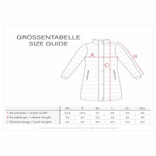 Navahoo Knit Babe Damen Winterjacke Schwarz Größe XXL - Gr. 44