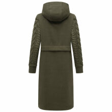Navahoo Knit Babe Damen Winterjacke Dark Olive Größe S - Gr. 36