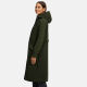 Navahoo Knit Babe Damen Winterjacke Dark Olive Größe S - Gr. 36