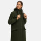 Navahoo Knit Babe Damen Winterjacke Dark Olive Größe S - Gr. 36