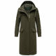 Navahoo Knit Babe Damen Winterjacke Dark Olive Größe S - Gr. 36