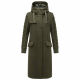 Navahoo Knit Babe Damen Winterjacke Dark Olive Größe S - Gr. 36