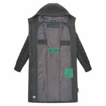 Navahoo Knit Babe Damen Winterjacke Anthrazit Gr&ouml;&szlig;e L - Gr. 40