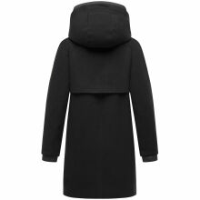Navahoo Flauschwunder Damen Winterjacke Schwarz Größe S - Gr. 36